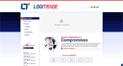 Desktop Screenshot of logitrade.com.br
